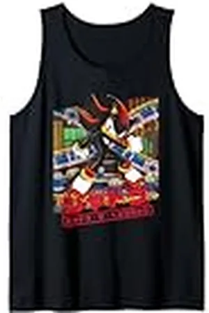 Sonic The Hedgehog Shadow the Hedgehog (logotipo japonés) Camiseta sin Mangas