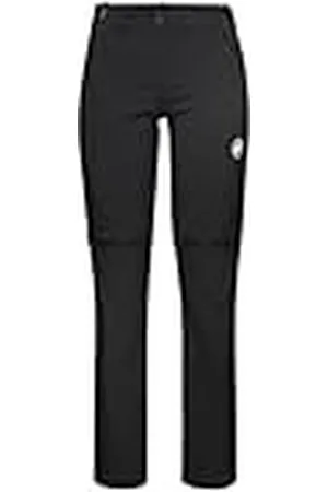 Mammut Outdoor Zip Off Pantalones Mujeres Negro 32