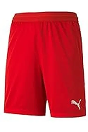 PUMA TeamFinal 21 Knit Shorts Jr Pantalones Cortos, Unisex niños, Red, 128