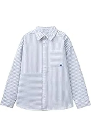 Benetton Camisa 547ncq02u, , 130 cm para Niños