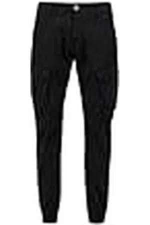 Alpha Industries Spy Pantalones Cargo, Negro (Black-03), 36 para Hombre