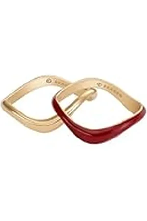 Skagen Anillo para mujer de acero inoxidable, esmalte 32025885, 60, Acero inoxidable, Sin piedras preciosas