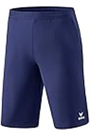 Erima 2091902 Pantalón Corto, Unisex niños, New Navy/Blanco, 140