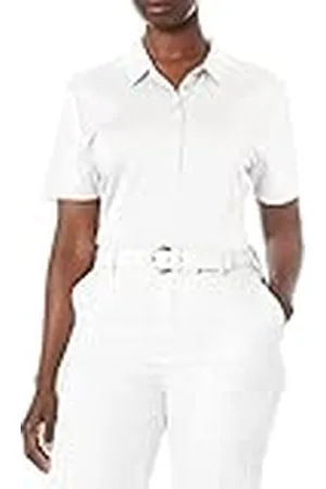 Callaway De Golf para Mujer Polo de Manga Corta piqué Abierto de Malla Camiseta - CGW437, Large
