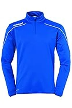Uhlsport Stream 22 1/4 Zip Top Sudadera, Hombre, Navy/White, 104