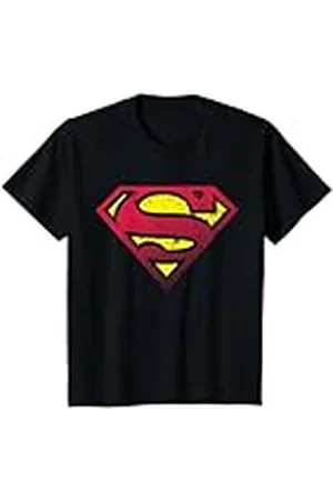 DC Comics Originals Niños Semitono con el logotipo de Superman de DC Kids Camiseta