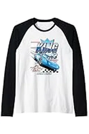 Cars The King Racing Royalty Camiseta Manga Raglan