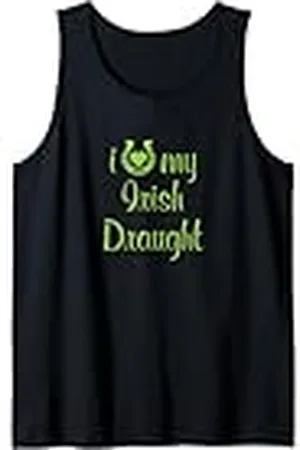 Hip Entrenador de equitación «I Love My Irish Draght Horse» Camiseta sin Mangas