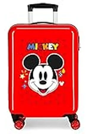 Disney Mickey Get Moving Maleta de cabina 38x55x20 cms Rígida ABS Cierre de combinación lateral 34L 2 kgs 4 Ruedas dobles Equipaje de Mano