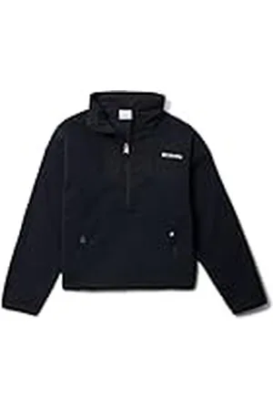 Columbia Youth Unisex Sequoia Grove Full Zip Fleece, Full Zip Fleece Jacket, Black, S