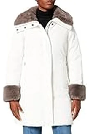 Geox W MACAONE Mujer Chaqueta de plumón, Blanco (Cloud White), 38