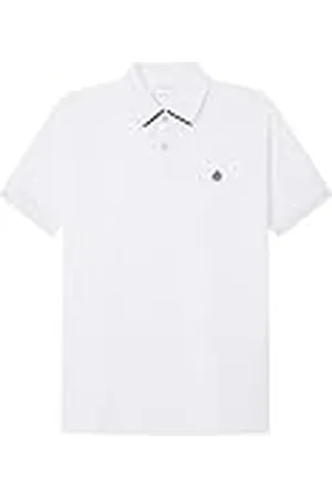 Springfield SPRINGFILED, Hombre, Polo slim contrastes, White, L