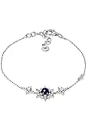 Emporio Armani Pulsera de plata de ley para mujer, EG3601040, talla única, Plata de ley, No es una piedra preciosa