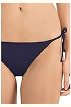 PUMA Swim Women Side Tie Bikini Bottom 1P - C: Navy_T: XL