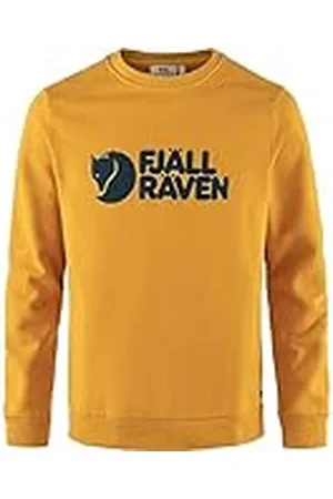 Fjällräven Fjallraven 84142-161 Logo Sweater M Sweatshirt Hombre Mustard Yellow Tamaño XXL