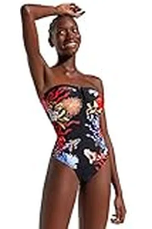 Desigual Swim_Aurora Traje de baño de una Sola Pieza, , XS para Mujer