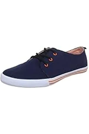 SELECTED Sel Volley 16030438 - Zapatillas de Lona para Hombre, Color Azul, Talla 41