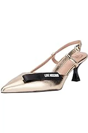 Moschino Ja10345g1l Sandalia Tacón, , 35 EU Mujer