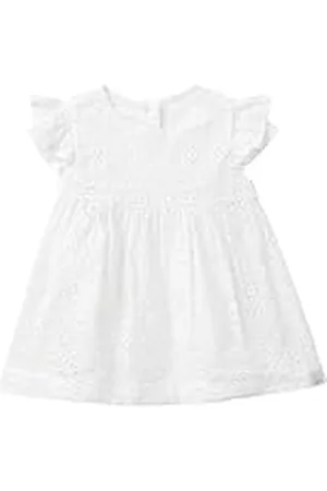 Benetton Vestido 4sgzav00j, Color Blanco, 68 cm para Bebés