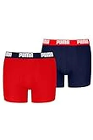 PUMA Boys Everyday Basic Boxers Boxer, , 158-164 (Pack de 2) para Niños