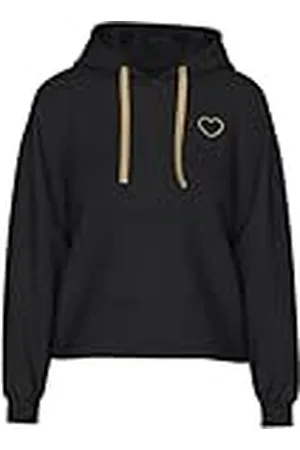 Pieces® Pcchilli LS Heart Hoodie Noos BC Sudadera con Capucha, , S para Mujer