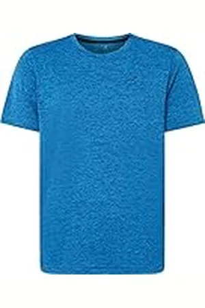 energetics Tibor T-Shirt Camiseta para niños, Infantil, Color Azul/Melange, 152