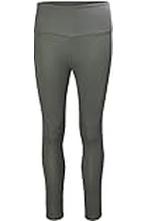 Helly Hansen Legging W 7/8 Construido Parte Inferior de la Capa Base, 469 Forest Noche, L para Mujer