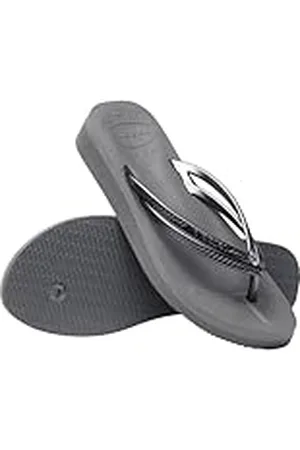 Havaianas Wedges Tongues Mujer Gris En Acier En Acier Gris 41 EU