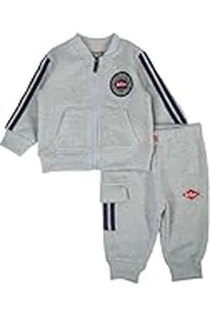 Lee Conjunto de 2 piezas, Suéter + Joggers, Bebés, (0 a 24 meses), Unisex, Niño, Niña, Suave, Lindo, Cálido, Sudadera + Pantalón, Modelo GLC2533 JOG BB S2-12M