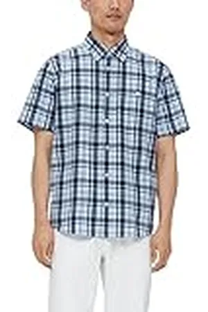 QS by s.Oliver Camisa de Manga Corta, , L para Hombre