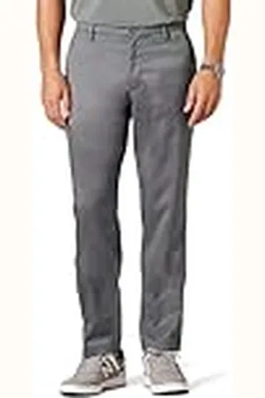 Amazon Pantalones elásticos de Golf y Corte Deportivo (Disponible en Tallas Grandes y Largos Especiales) Hombre, , 42W / 32L