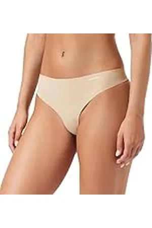 Calvin Klein Thong, Tanga Mujer, , 42 (Talla del fabricante: Large)