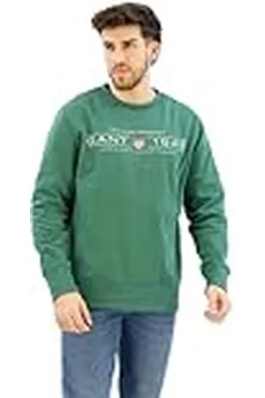 GANT Sudadera con Cuello en C, , 3XL para Hombre