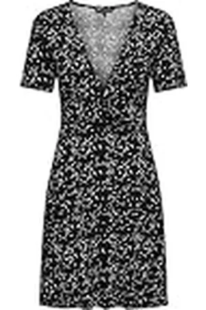 ONLY Onlverona S/S Short Dress Jrs Noos Vestido de Verano, , S para Mujer
