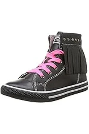 Primigi Zapatillas para niña, Color Negro (Negro (Nero), Talla 9 UK Child, Negro (Noir (Nero)), 9 UK Child