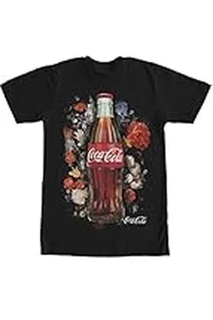 Coca-Cola Coke Bottle With Flowers Men