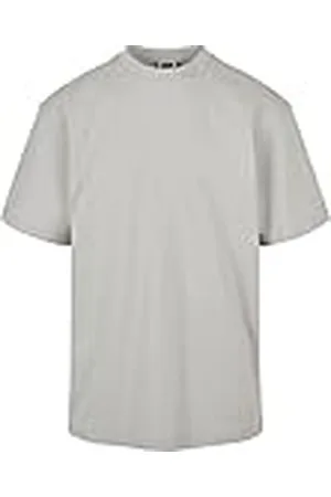 Urban classics Camiseta básica de Manga Corta de Hombre, Cuello Redondo Normal, de algodón Grueso, Largo Oversize, Distintos Colores, Tallas S-6XL