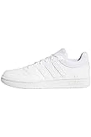 adidas Hoops 3.0 Low Classic Shoes, Zapatos Mujer, Cloud White/Cloud White/Dash Grey, 40 2/3 EU