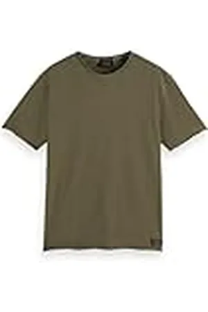Scotch&Soda Raw Edge Relaxed fit t-Shirt Camiseta, , M Hombres