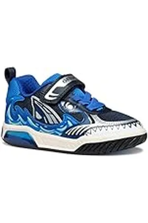 Geox J INEK Boy D, Zapatillas, Navy/Lt Blue, 38 EU