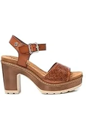 Refresh Sandalia Mujer Camel - Calzado Cómodo y Versátil - Moda casual - Modelo 17278101 (Talla 37)