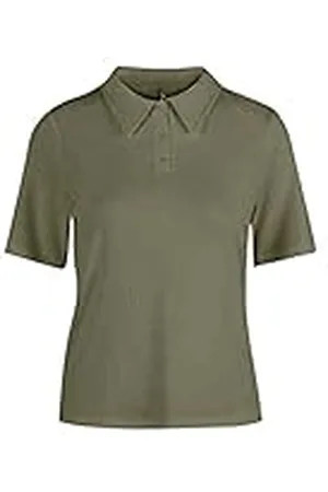 Pieces® Pckylie SS Polo tee Noos Camiseta, , M para Mujer
