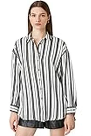 Koton Camiseta de Manga Larga de Corte Relajante, , 36 para Mujer
