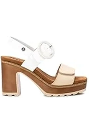 Xti Sandalia Mujer Blanco - Calzado Cómodo y Versátil - Moda casual - Modelo 14408803 (Talla 36)