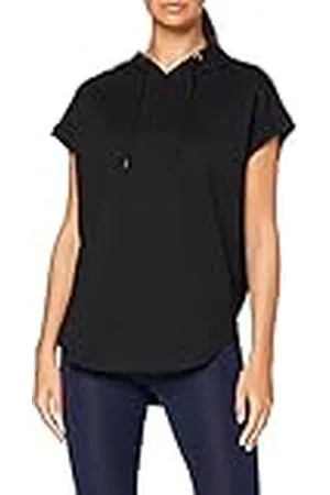 Build Your Brand Ladies Sleeveless Hoody Sudadera con Capucha, Mujer, , 5XL