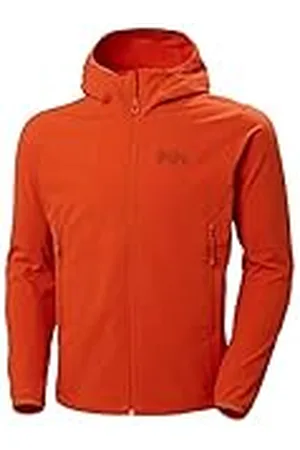 Helly Hansen Mens Cascade Shield Jacket, Naranja Patrulla, 2XL