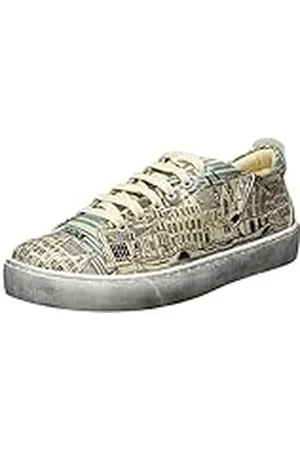 Dogo Sneaky, Zapatillas de Mujer, Amsterdam, Zapatos Veganos Estampados,36 EU