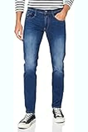 Replay M914 Anbass Power Stretch Vaqueros Slim, , 32W / 30L para Hombre