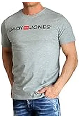 JACK & JONES Jjecorp Logo Tee Ss Crew Neck Noos, Camiseta Hombre, , Large