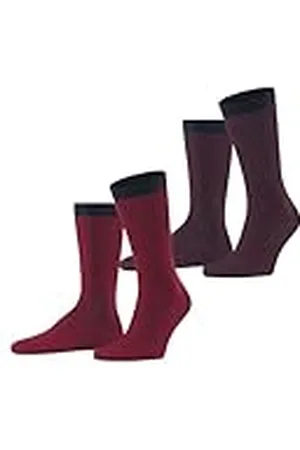 ESPRIT Allover Stripe Multipack M So algodón estampados 2 pares, Calcetines Hombre, , 39-42